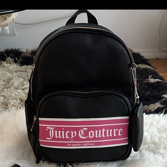 Juicy Couture Backpack Black & Pink